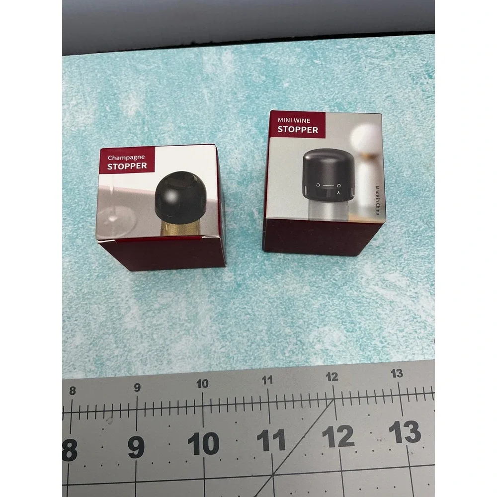 Champagne Stopper & Mini Wine‎ Bottle Stopper Sealer Leakproof Sparkling Wine